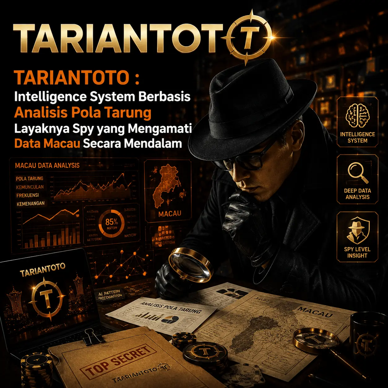 TARIANTOTO : Intelligence System Berbasis Analisis Pola Tarung Layaknya Spy yang Mengamati Data Macau Secara Mendalam